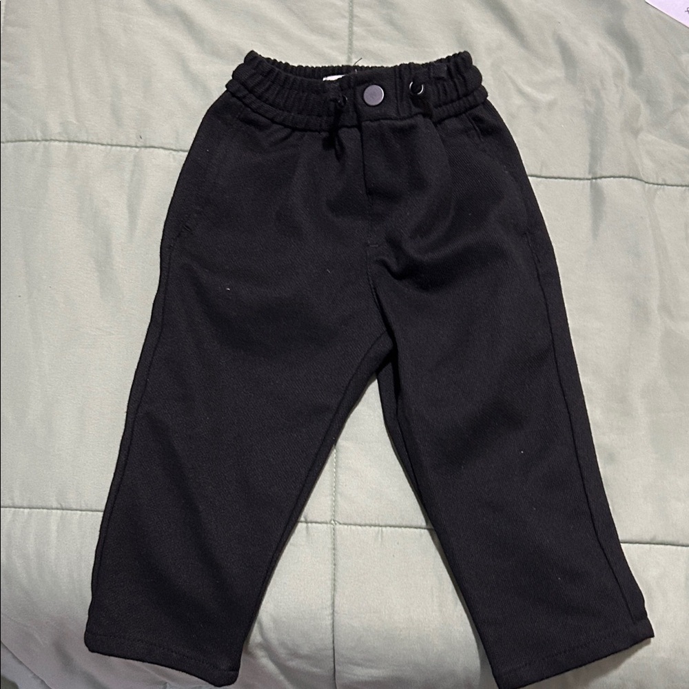 Zara Black Kids Joggers
